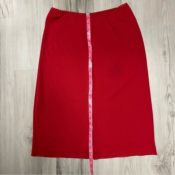 NWOT pin up girl! clothing red pencil skirt vintage deadstock see measurements - Picture 10 of 10